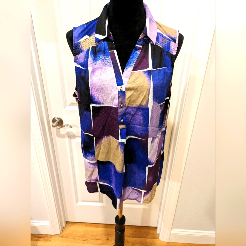 Dana Buchman Size XL Women's Top 100% Polyester
